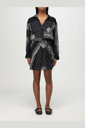 Pinko Abito chemisier in viscosa con stampa Bandana