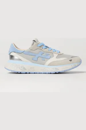 Premiata Sneakers Lauryn in camoscio e mesh