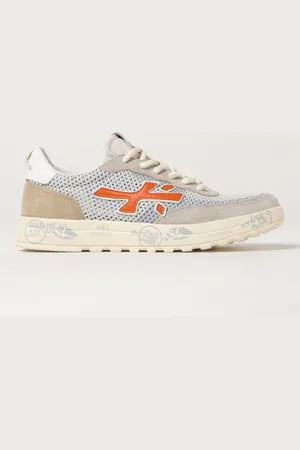 Premiata Sneakers Nous in camoscio e mesh