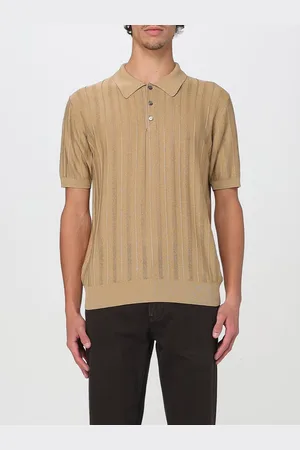 Roberto Collina Polo in maglia di misto cotone