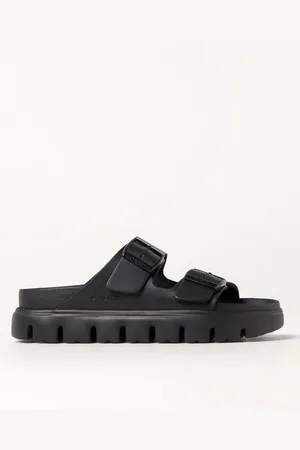 Birkenstock Sandalo Arizona PAP Chunky in pelle spazzolata