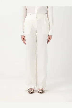 LARDINI Pantalone classico in lino
