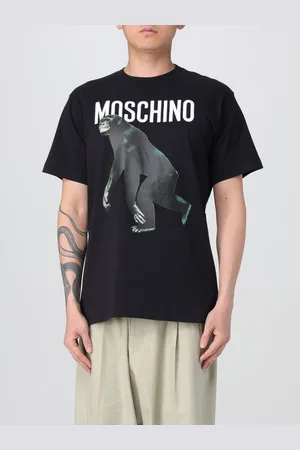 Moschino T-shirt in cotone con stampa grafica