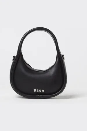 Msgm Borsa a mano in pelle sintetica