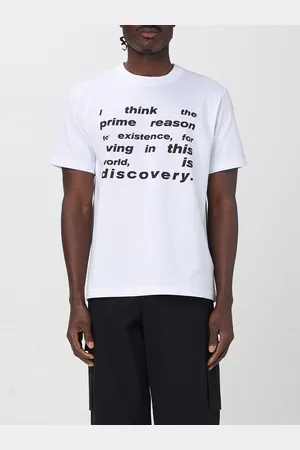 SACAI T-shirt in cotone stampata