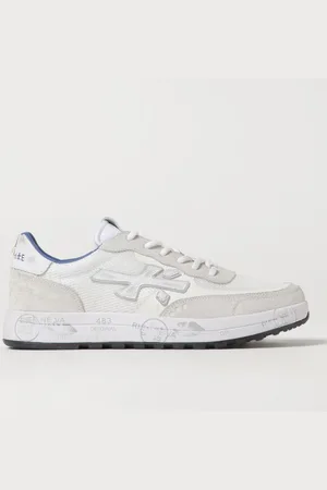 Premiata Sneakers Nous in camoscio e mesh used