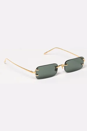 Linda Farrow Occhiali da sole in metallo