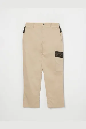 Fendi Pantalone FF in cotone