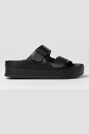 Birkenstock Sandalo Arizona PAP Flex Platform in pelle spazzolata
