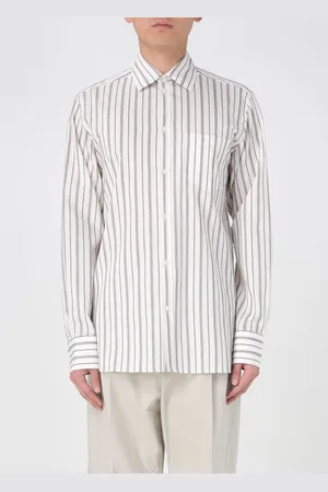 Golden Goose Camicia classica in cotone a righe