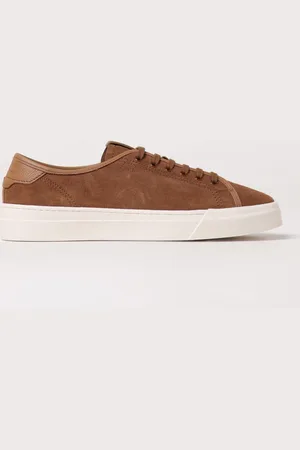 santoni Sneakers in camoscio