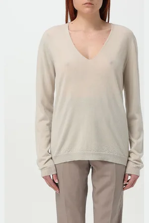 Rick Owens Maglia a v in cashmere