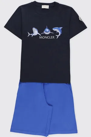 Moncler Coordinato in cotone stampato