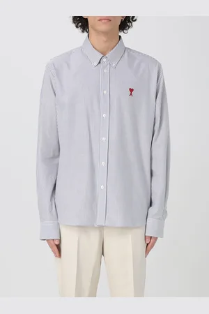 Ami Camicia in cotone a righe