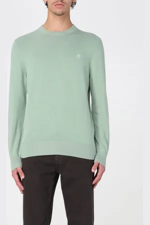 Timberland Maglia a girocollo con logo in cotone