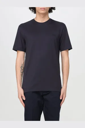 Ermenegildo Zegna T-shirt in cotone con mini logo