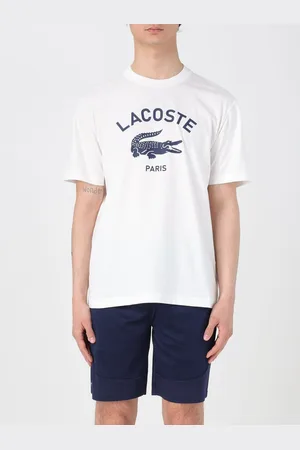 Lacoste T-shirt in cotone con stampa logo