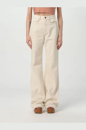 Chloé Jeans flared in denim di cotone