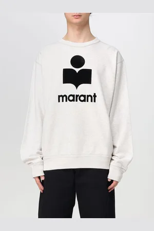 Isabel Marant Felpa a girocollo over in cotone con logo
