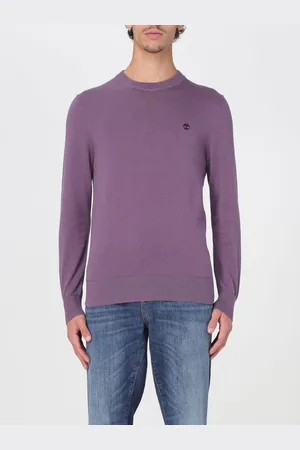 Timberland Maglia a girocollo con logo in cotone