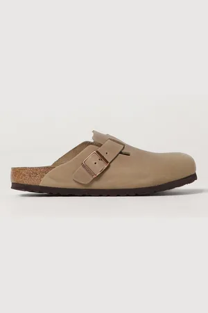 Birkenstock Sabot Boston in pelle oliata