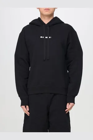 Jil Sander Felpa con cappuccio e logo