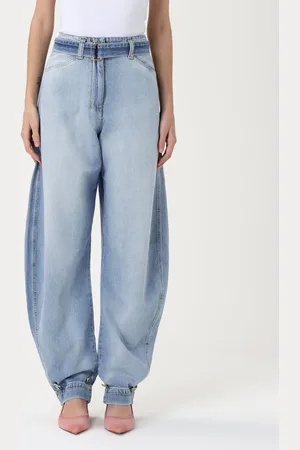 SIMONA CORSELLINI Jeans baggy in denim