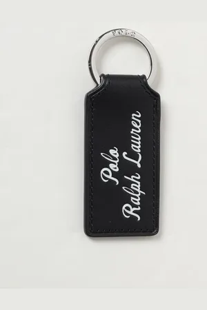 Ralph Lauren Portachiavi in pelle con stampa logo