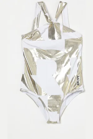 DKNY Costume da bagno intero stampato
