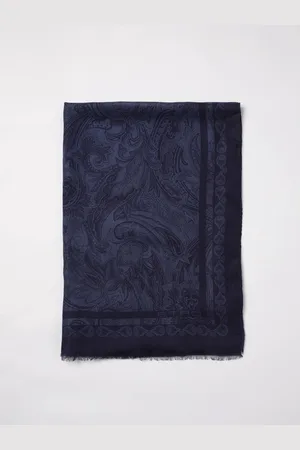 Etro Sciarpa Paisley in modal e cashmere jacquard