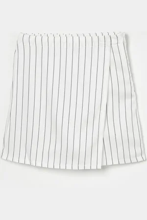 DKNY Panta-gonna in misto cotone a righe