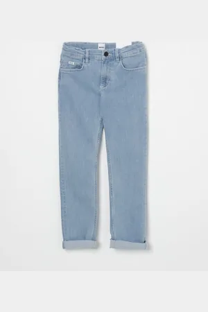 HUGO BOSS Jeans in con risvolto