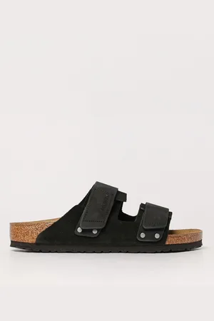 Birkenstock Sandalo Uji in camoscio