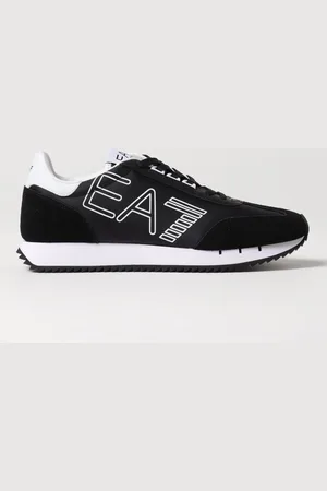 EA7 Sneakers in camoscio e mesh