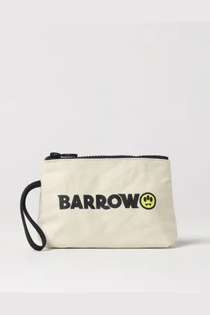 BARROW Pochette in cotone con logo