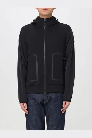 Peuterey Felpa con cappuccio e zip in tessuto tecnico