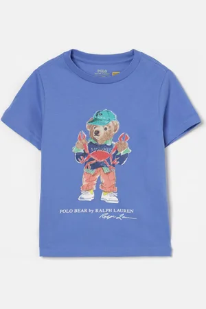 Ralph Lauren T-shirt con stampa Bear