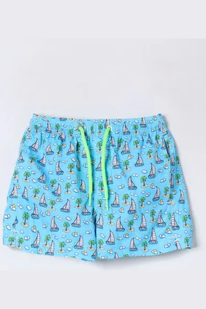 MC2 SAINT BARTH Costume da bagno con stampa all-over