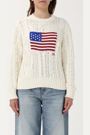 Ralph Lauren Maglia a girocollo con bandiera