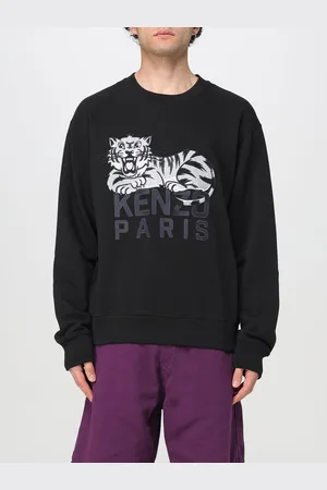 Kenzo Felpa a girocollo Tiger in cotone