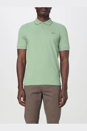 sun68 Polo in cotone con mini logo