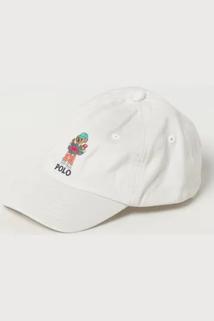 Ralph Lauren Cappello in cotone con logo ricamato