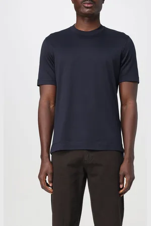 Ermenegildo Zegna T-shirt basic in seta e cotone