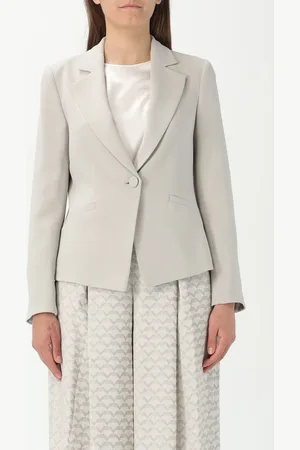 Emporio Armani Blazer a monopetto in viscosa