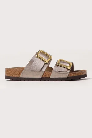 Birkenstock Sandalo Sydney in Birko-Flor laminato