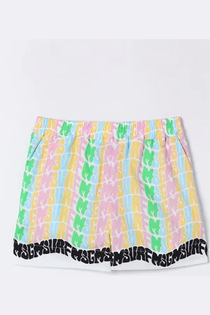 Msgm Pantaloncino in cotone stampato