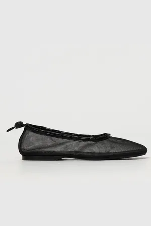 ALOHAS Ballerina Gill in nylon a rete e pelle