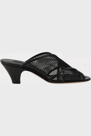 Casadei Mules Muni in mesh a rete e nappa