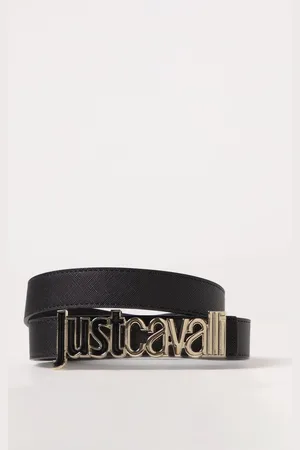 Roberto Cavalli Cintura in pelle sintetica saffiano