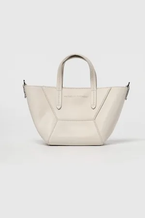 Brunello Cucinelli Borsa BC Duo Mini in pelle con monile